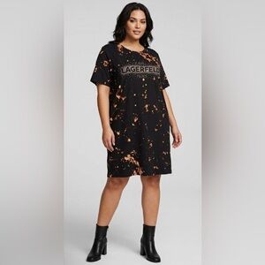 Karl Lagerfeld Splatter Dress